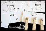 LAST CHANCE - LIMITED STOCK  - SALE - Dolch Sight Word Busy Bag (learning activity) for Toddlers and young children.