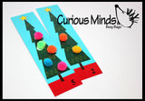 LAST CHANCE - LIMITED STOCK - CHRISTMAS - Number Fill-in Busy Bag for counting