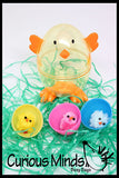 SALE - EASTER Basket Busy Bag filler - Eggs and Chicks in Chick Egg - Color Matching Busy Bag