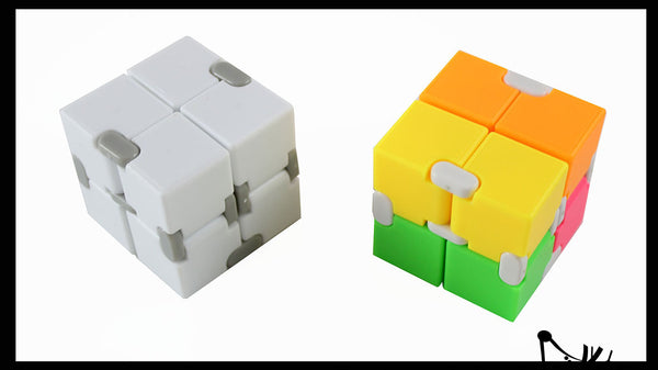 Infinity Cube - Magic Endless Folding Fidget Toy - Flip Over and Over ...