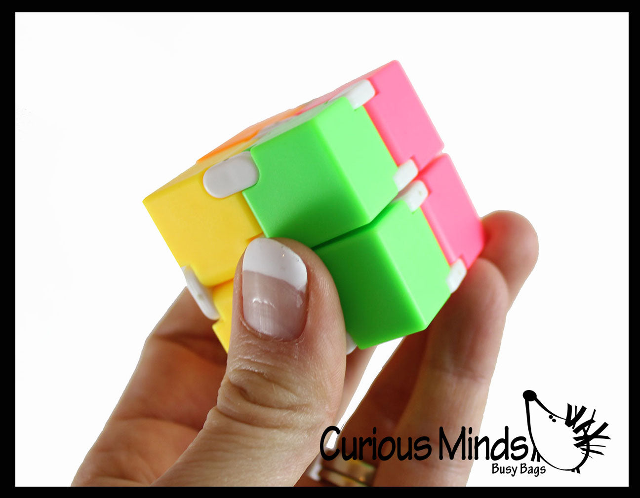 Heavy Infinity Cube - Magic Endless Folding Fidget Toy - Flip Over and