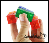 Heavy Infinity Cube - Magic Endless Folding Fidget Toy - Flip Over and Over - Bend and Fold Crazy Shapes Puzzle - ADD Anxiety