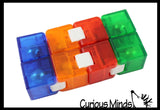 Heavy Infinity Cube - Magic Endless Folding Fidget Toy - Flip Over and Over - Bend and Fold Crazy Shapes Puzzle - ADD Anxiety