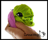 BULK - WHOLESALE -  SALE - Cute Octopus Animal Happy Sad Plush Flip Inside Out Animals on Clip - Flip From Happy to Angry - Reversible