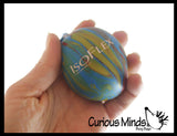 LAST CHANCE - LIMITED STOCK - Isoflex Super Strong Stress Ball - Hard Filled Stress Ball  -  Unique Sensory, Stress, Fidget Toy