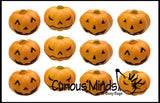 Halloween Stress Ball Set - Pumpkin, Jack-o-Lantern, Candy Corn Party Favor , Small Novelty Toy Prize Assortment Gifts
