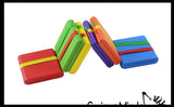 Jacob's Ladder Click Clack Fidget Toy - Classic Wooden Optical Illusion Toy