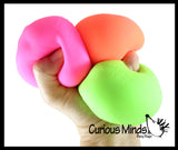 Super Soft Doh Filled Stretch Ball - Ultra Squishy and Moldable Relaxing Sensory Fidget Stress Toy