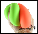 Super Soft Doh Filled Stretch Ball - Ultra Squishy and Moldable Relaxing Sensory Fidget Stress Toy