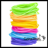 Jelly Bracelets - Bright Smooth Bracelets -  Sensory Fidget Toy - Jewelry 80's 90's