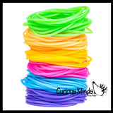 Jelly Bracelets - Bright Smooth Bracelets -  Sensory Fidget Toy - Jewelry 80's 90's