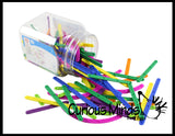 LAST CHANCE - LIMITED STOCK - Jr Snap Stick Building Toy - Snap Together Sticks - Open Ended Building Toy