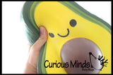 JUMBO Avocado Squishy Slow Rise Foam Food Fruit -  Scented Sensory, Stress, Fidget Toy