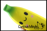 JUMBO Banana Squishy Slow Rise Foam Fruit -  Scented Sensory, Stress, Fidget Toy