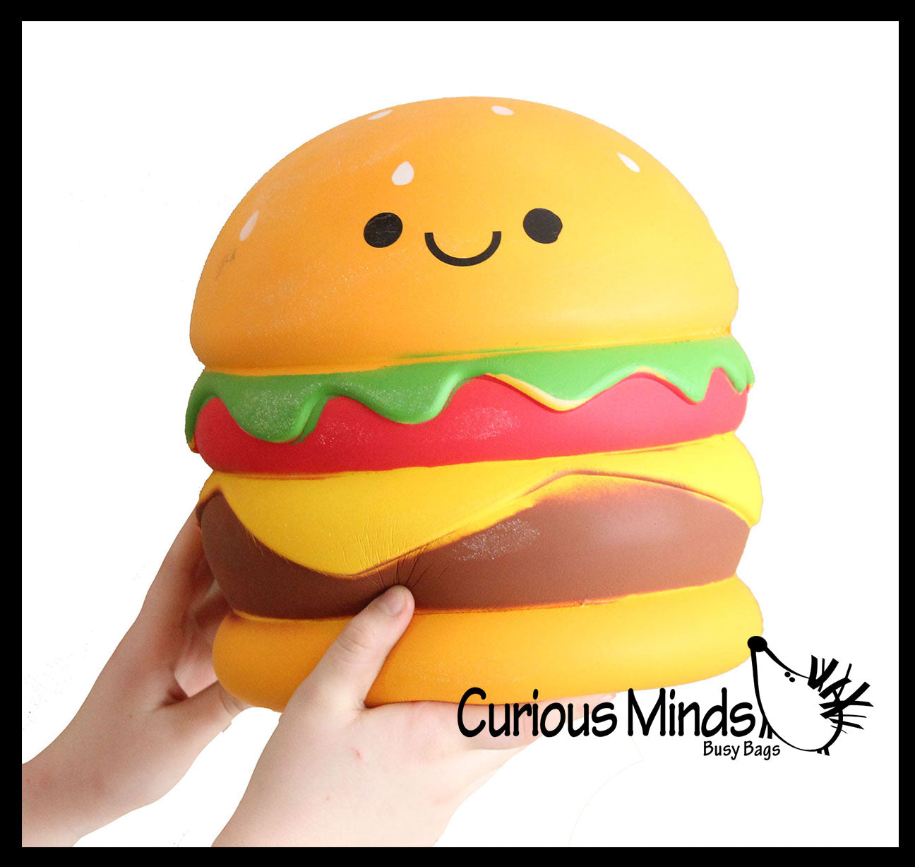 AILIMY Hamburger Giant Hot Dog Bread Cheese Pizza Squishy Jumbo Cream  Scented Food Soft Squishies Slow Rising Squeeze Toys