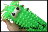 Huge Jumbo Knobby Puffer Worm -  Sensory Fidget Toy