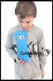 Huge Jumbo Knobby Puffer Worm -  Sensory Fidget Toy