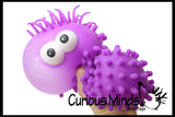 Huge Jumbo Knobby Puffer Worm -  Sensory Fidget Toy