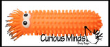 Huge Jumbo Knobby Puffer Worm -  Sensory Fidget Toy