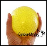 Jumbo 4" Water Bead Filled Squeeze Stress Ball  -  Sensory, Stress, Fidget Toy