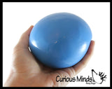 Jumbo 4" Color Changing Gel and Black Water Bead Ball  Squeeze Stress Ball  -  Sensory, Stress, Fidget Toy