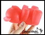 Set of 5 Jumbo and Large Cute Animal Mochi Squishy Animals - Kawaii -  Cute Individually Wrapped Toys - Sensory, Stress, Fidget Party Favor Toy