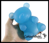 Set of 5 Jumbo and Large Cute Animal Mochi Squishy Animals - Kawaii -  Cute Individually Wrapped Toys - Sensory, Stress, Fidget Party Favor Toy