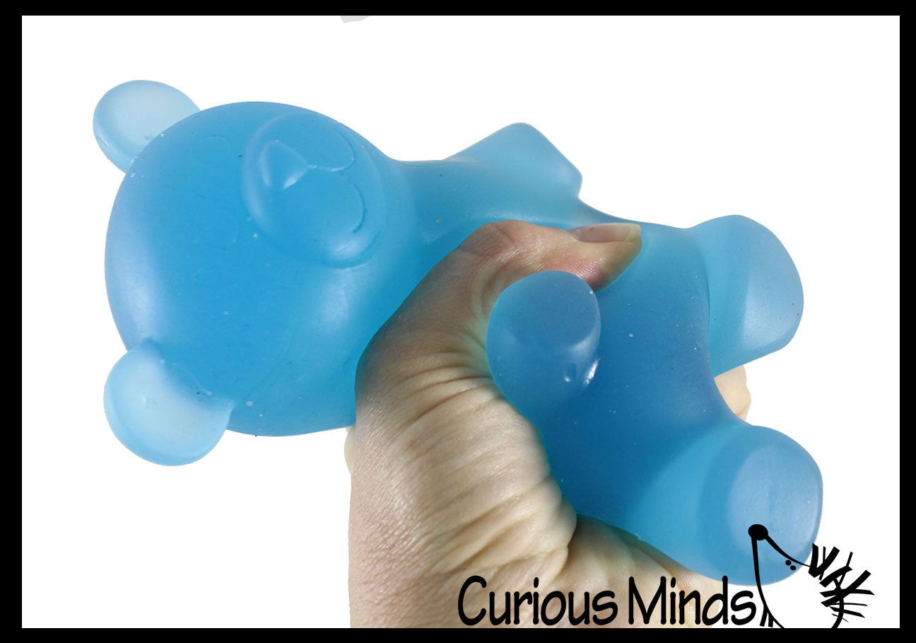 Soft Large Mochi Gummy Bear - Large Squishy Sensory Fidget Toy