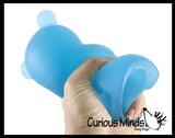 Soft Large Mochi Gummy Bear - Large Squishy Sensory Fidget Toy