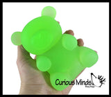 Set of 5 Jumbo and Large Cute Animal Mochi Squishy Animals - Kawaii -  Cute Individually Wrapped Toys - Sensory, Stress, Fidget Party Favor Toy