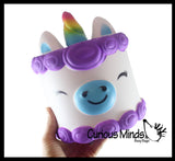 LAST CHANCE - LIMITED STOCK -  SALE - JUMBO Unicorn Cake Squishy Slow Rise Foam Pet Animal Toy -  Scented Sensory, Stress, Fidget Toy Cute