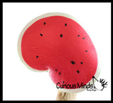 JUMBO Watermelon Squishy Slow Rise Foam Food Fruit -  Scented Sensory, Stress, Fidget Toy