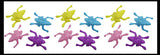 CLEARANCE - SALE - Jumping Bunnies Easter Egg Eraser Filler Set - Small Toy Prize Assortment Egg Hunt - Novelty Bunny Toy (12 DOZEN)