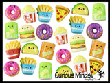 Cute Micro Food Slow Rise Squishy Toys - Mini Memory Foam Party Favors, Prizes, OT