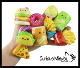 Cute Micro Food Slow Rise Squishy Toys - Mini Memory Foam Party Favors, Prizes, OT