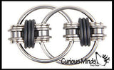 Keychain Bike Chain Fidget Spinner - Fidget for Students, Adults and Children