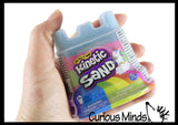 LAST CHANCE - LIMITED STOCK  - SALE - Kinetic Sand Solid Color Castle 4.5oz - Stretchy Soft Moving Sand-Like  putty/dough/slime