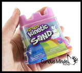 Kinetic Sand Rainbow Unicorn Castle 5oz - Stretchy Soft Moving Sand-Like  putty/dough/slime