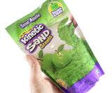 LAST CHANCE - LIMITED STOCK - Scented Kinetic Sand Solid Color 8oz Bag - Stretchy Soft Moving Sand-Like  putty/dough/slime