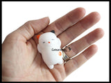 Kitty Litter - Funny Gag Toy - Play Sand with Mochi Cat - Play Magic Wet Sand - Moving Sand  Set - Funny Crazy Cat Lover Gift