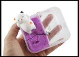 Kitty Litter - Funny Gag Toy - Play Sand with Mochi Cat - Play Magic Wet Sand - Moving Sand  Set - Funny Crazy Cat Lover Gift