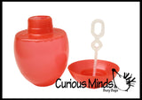 LAST CHANCE - LIMITED STOCK - Large Easter Egg Bubbles with wands - Cute for Easter Baskets