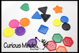 LAST CHANCE - LIMITED STOCK  - SALE - Large Lacing Buttons Busy Bag - Perfect fine motor learning activity for toddlers and preschoolers. Sort by color and shape