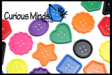 Large Lacing Buttons Busy Bag - Perfect fine motor learning activity for toddlers and preschoolers. Sort by color and shape