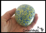BULK - WHOLESALE -  SALE - Jumbo Confetti Bead Mold-able Stress Ball - Squishy Gooey Shape-able Squish Sensory Squeeze Balls