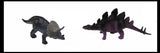 Large 4" Dino Figurines - Mini Dinosaur Replica Figures Toys - Small Novelty Prize Toy - Party Favors - Gift