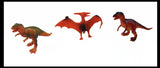 Large 4" Dino Figurines - Mini Dinosaur Replica Figures Toys - Small Novelty Prize Toy - Party Favors - Gift