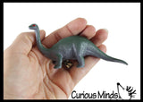 Large 4" Dino Figurines - Mini Dinosaur Replica Figures Toys - Small Novelty Prize Toy - Party Favors - Gift