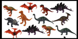 Large 4" Dino Figurines - Mini Dinosaur Replica Figures Toys - Small Novelty Prize Toy - Party Favors - Gift