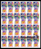 Large Neon Plastic Jacks Game Sets - Classic Game - Party Favors - Gift Bags - Prizes